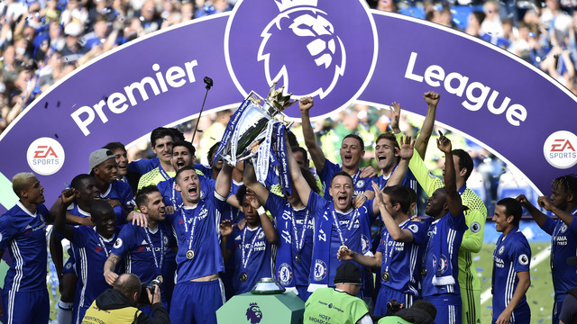 Watch: Chelsea lifts Premier League trophy to cap dominant season