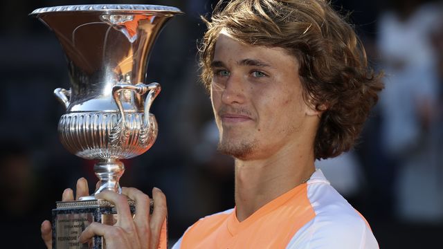 Zverev smokes Djokovic to win 1st career Masters title in Rome