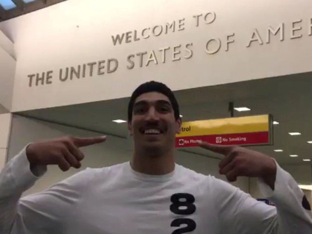 Country-less Kanter seeking U.S. citizenship: America 'is my home now'