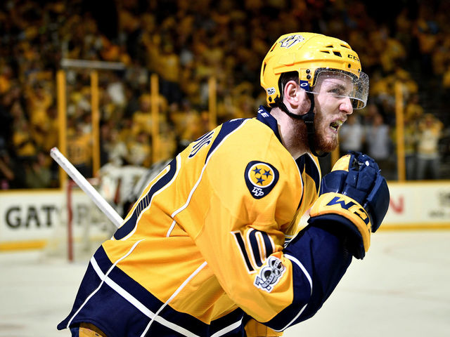 Watch: Sissons completes hat trick to send Preds to Stanley Cup Final