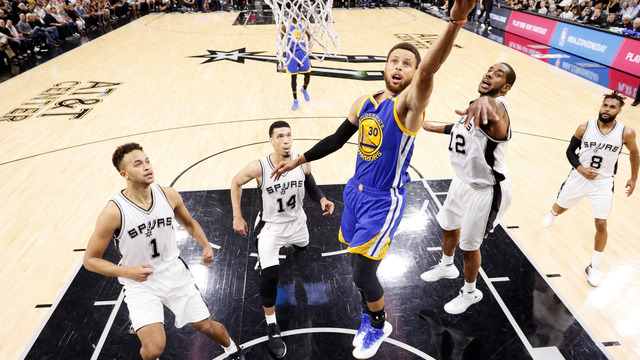 Warriors sweep Spurs to reach Finals, become 1st team to start playoffs 12-0