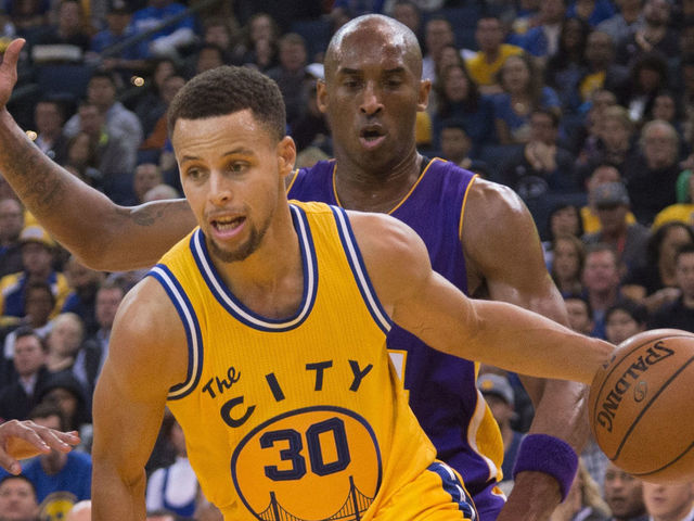Curry passes Kobe for 5th all time in playoff 3-pointers