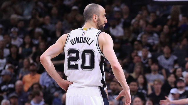 Watch: Spurs fans chant Manu's name as he exits for what could be final time