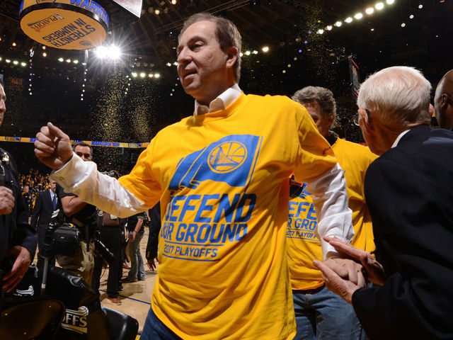 Warriors owner: I'm 'sort of tired of Cleveland'