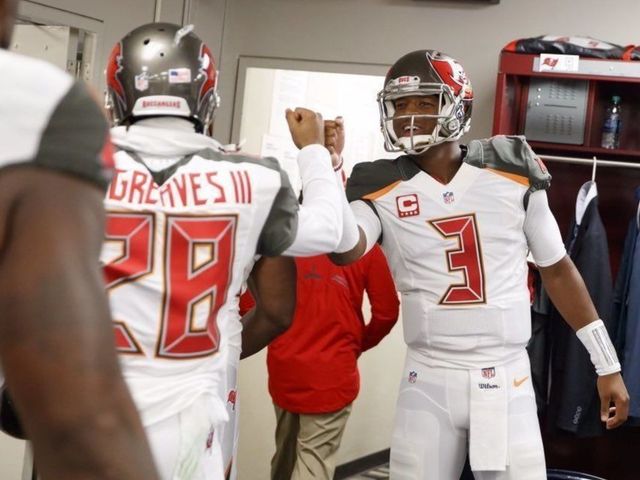 Look: Bucs troll Falcons with Super Bowl LI jab