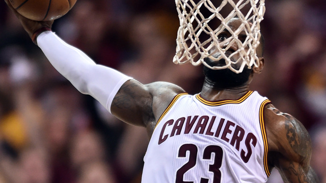 LeBron laughs off blown dunk: 'I've made more than I've missed'