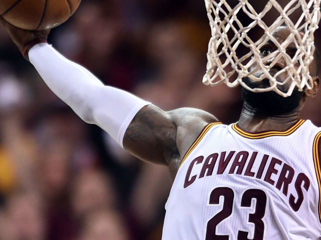 LeBron laughs off blown dunk: 'I've made more than I've missed'
