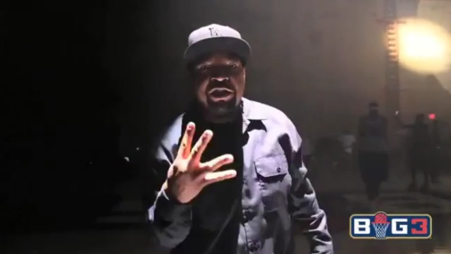 Watch: Ice Cube challenges LaVar Ball to make 4-point shot