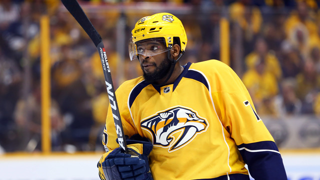 P.K. Subban: 'I really don't care' about why I'm not with Canadiens
