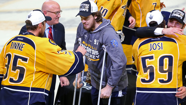 Johansen doesn't regret Kesler comments, wanted to shake Ducks' hands