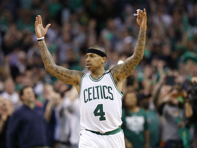 Thomas jokes about return to Celtics on 1-year contract