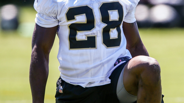 Saints' Kuhn: I've dreamed about blocking for someone like Peterson