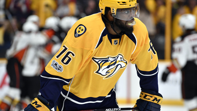 Subban's approach to Preds: 'An open mind is like a gold mine'