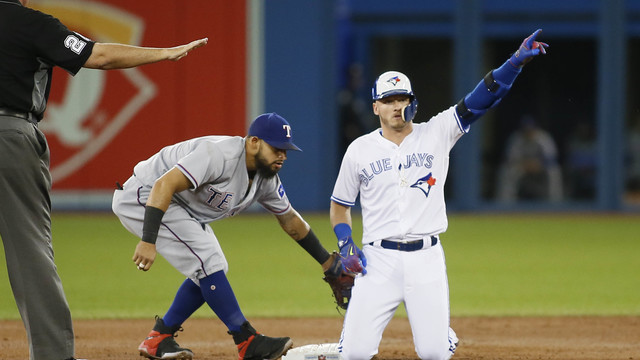 Donaldson adds face shield in return: 'Guys are throwing too hard'