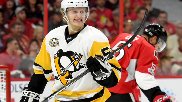 Penguins not concerned about Guentzel's drop in production
