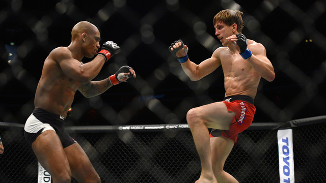 Watch: Velickovic's stunning counter punch puts Musoke on roller skates