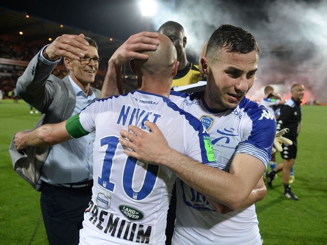 Troyes wins play-off to earn Ligue 1 promotion; Lorient relegated