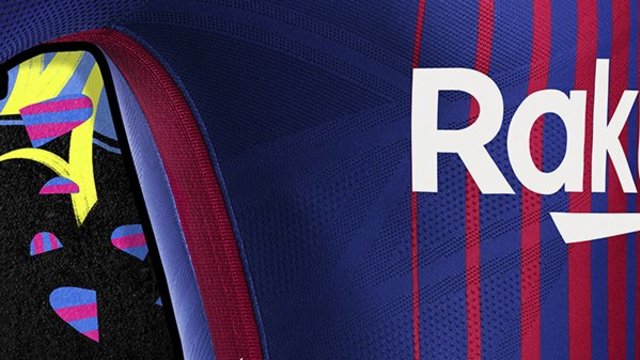 Barcelona unveils 2017-18 home kit featuring new sponsor