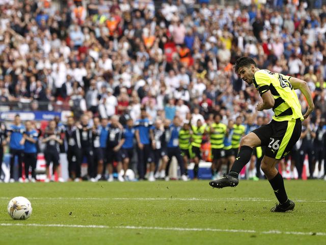 Watch: Schindler's penalty prompts promotion celebration for Huddersfield
