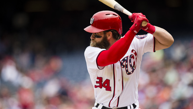 Harper in Nationals' lineup as he appeals 4-game suspension
