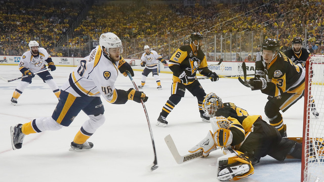 Watch: Aberg burns Maatta, roofs dazzling goal