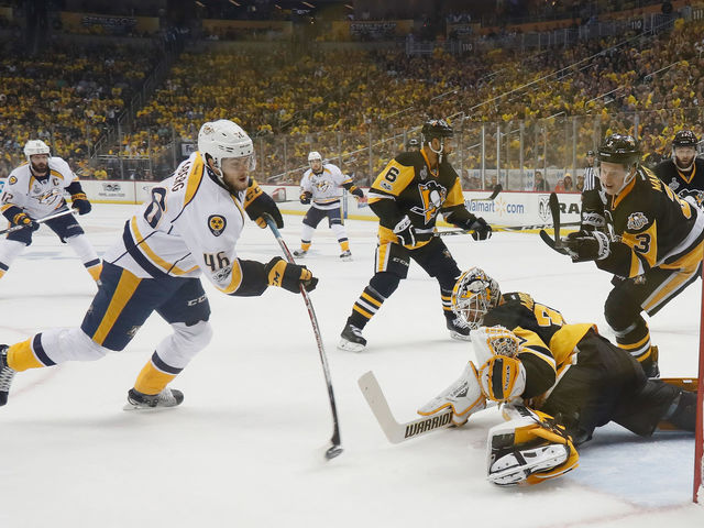 Watch: Aberg burns Maatta, roofs dazzling goal