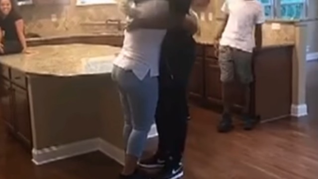 Watch: Whiteside surprises mom with new house