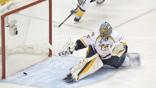 Predators must stick with Rinne for Game 3, at least to start
