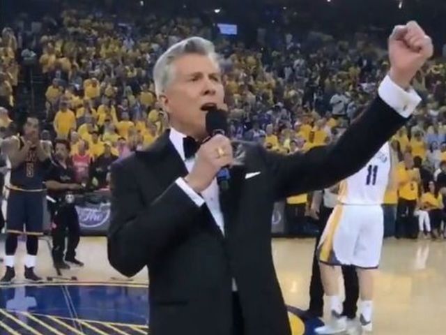 Watch: Michael Buffer gets Warriors, Cavs ready to rumble before Game 1