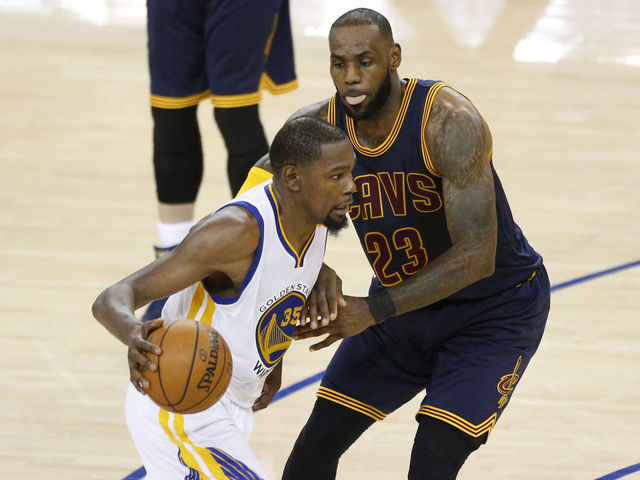 LeBron on what stood out for Warriors: 'KD'