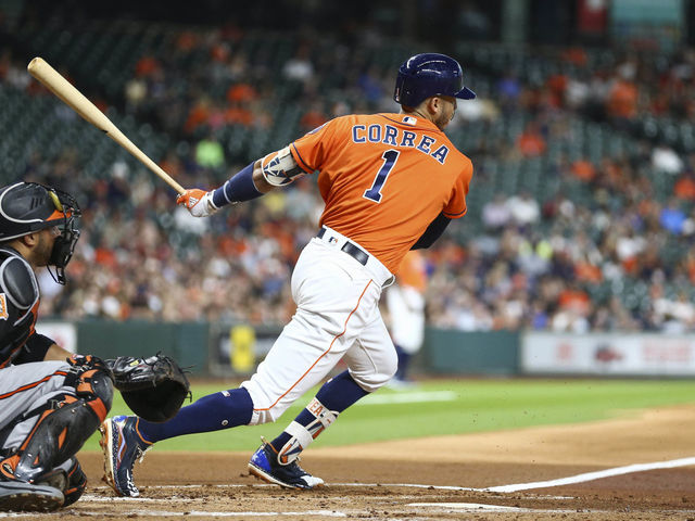Correa, Blackmon headline May Player of the Month awards