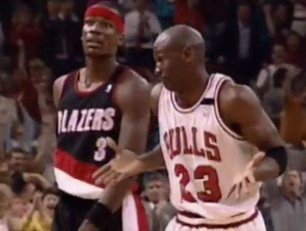 Watch Michael Jordan's infamous shrug game was 25 years ago today