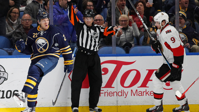 Sabres' Okposo returns to hockey following major health scare