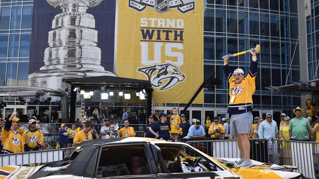 Look: Stanley Cup fever hits Smashville