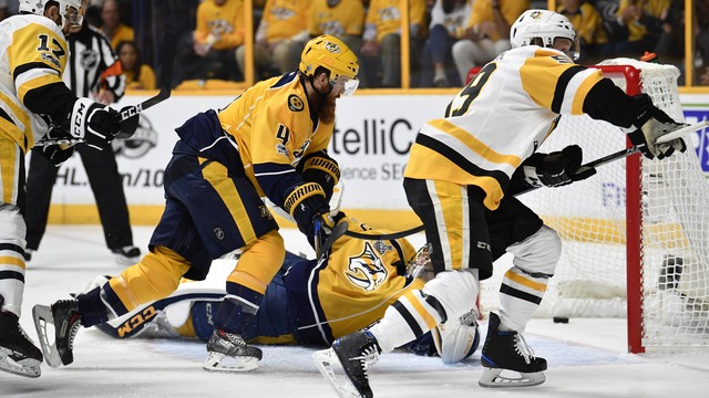 Guentzel's remarkable season continues with opening goal in Game 3