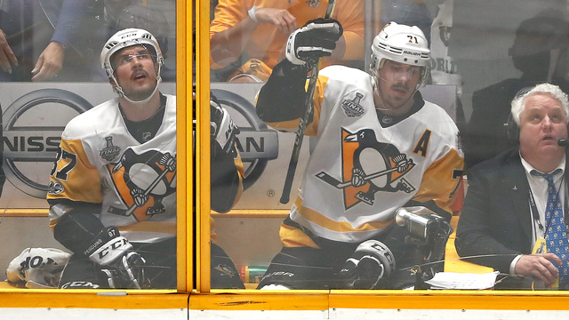 Crosby, Malkin held shotless for 1st time in same playoff game