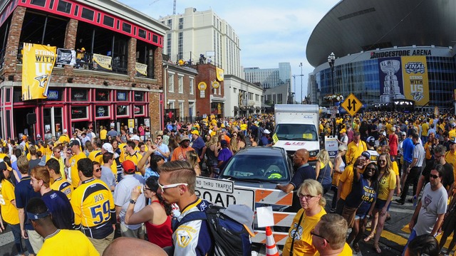 Nashville's success happening at perfect time for NHL, Vegas
