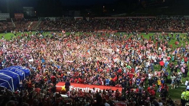 Girona promoted to La Liga for 1st time in 86-year history