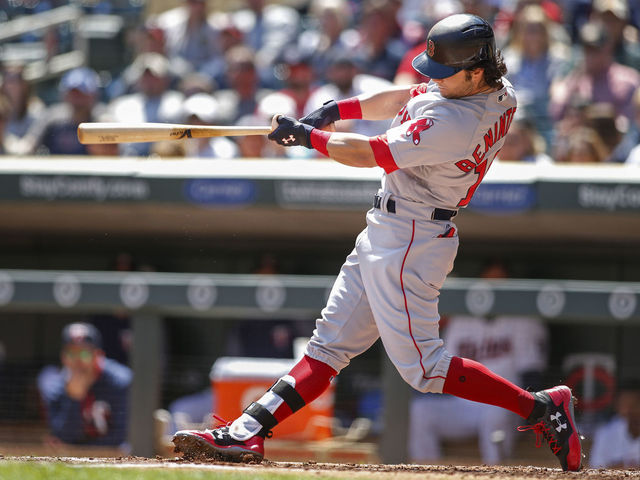 Benintendi thriving in Boston - with help from Pedroia