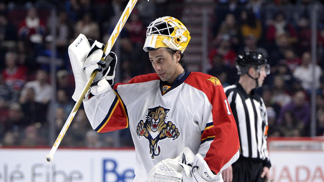 Look: Luongo keeps things simple with new Panthers mask