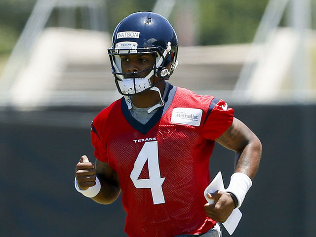 Texans' O'Brien: Watson impressing, but 'not nearly' ready to start