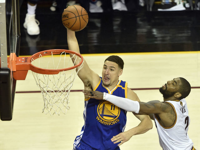 Klay Thompson eyeing Finals sweep: 'We want to finish it here'