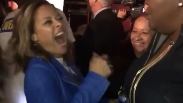 Watch: Curry's and KD's moms celebrate Warriors' win