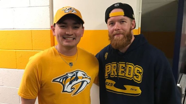 NASCAR driver Ryan Ellis jokes that Preds' Ryan Ellis 'has taken everything'