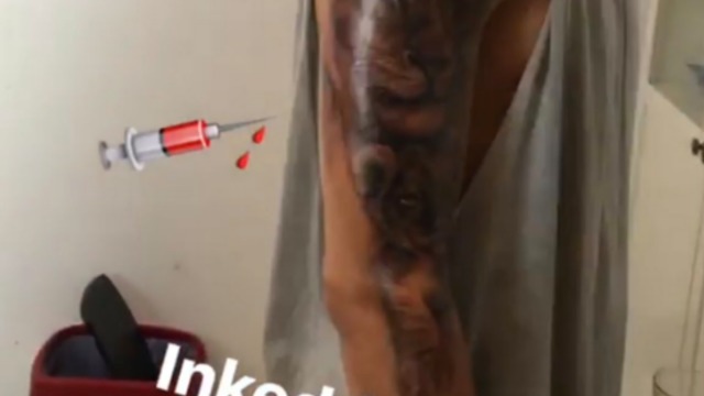 Look: Ricky Rubio is the latest athlete to sport humongous lion tattoo