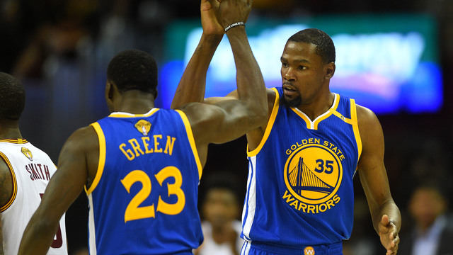 KD claims alleged call from Draymond after 2016 Finals '100 percent false'