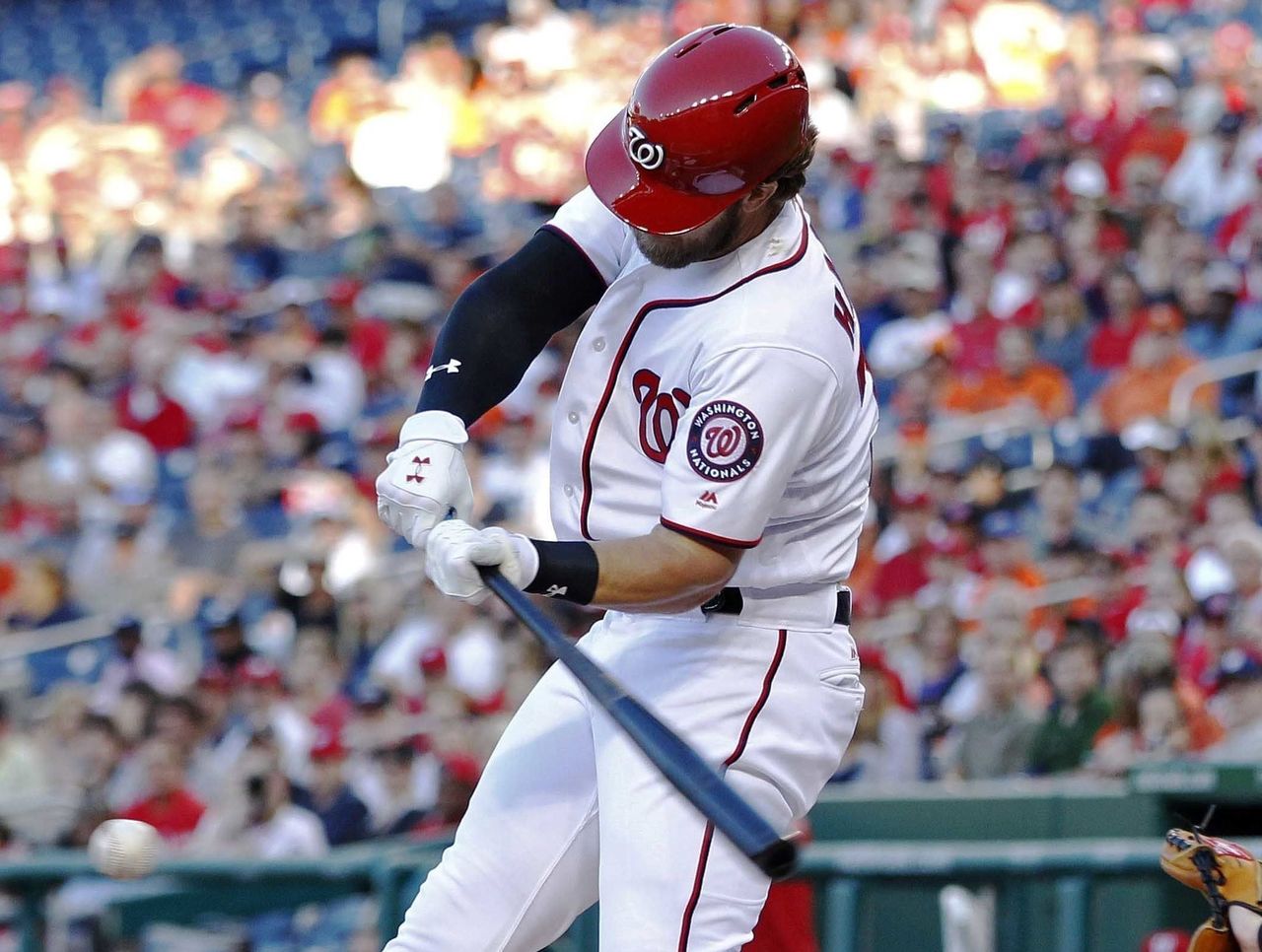 Nationals' Bryce Harper back to tearing the cover off the ball