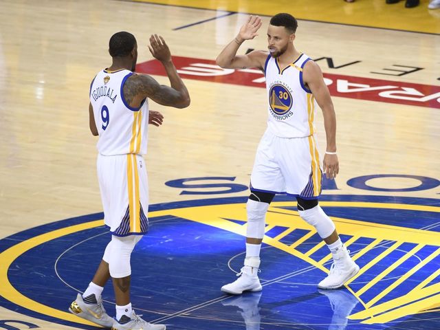 Iguodala hints he, Curry, Durant are all re-signing with Warriors