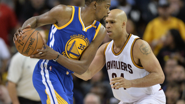 Cavs' Jefferson: The pressure is all on Warriors
