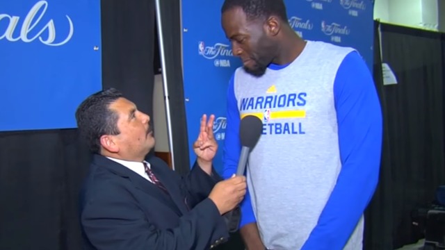 Watch: Guillermo refuses to talk to LeBron at Media Day